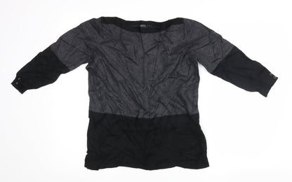 Womens UK Size 10 Matalan Grey Pullover Jumper