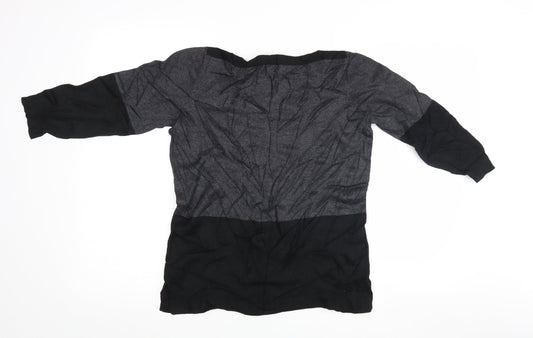 Womens UK Size 10 Matalan Grey Pullover Jumper