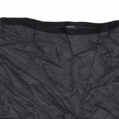 Womens UK Size 10 Matalan Grey Pullover Jumper