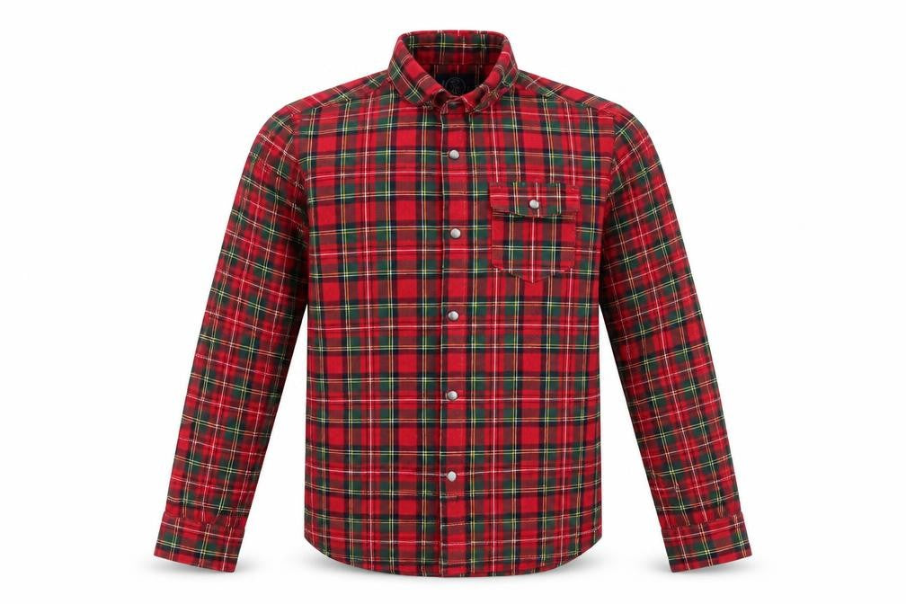 NEXT Boys Purple Check  Basic Button-Up Size 6 Years