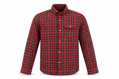 NEXT Boys Purple Check  Basic Button-Up Size 6 Years