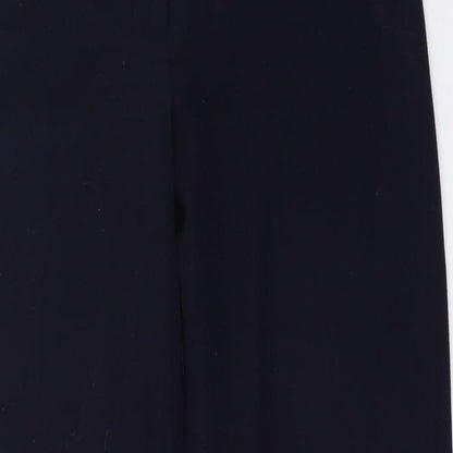 Womens UK Size 12 Marks and Spencer Regular Fit  Blue Trousers