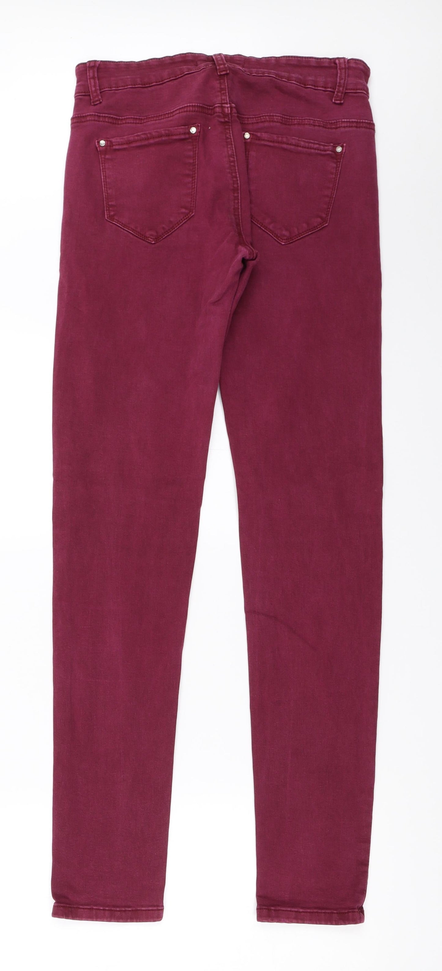 B.S Jeans Womens Purple   Skinny Jeans Size 40 L31 in