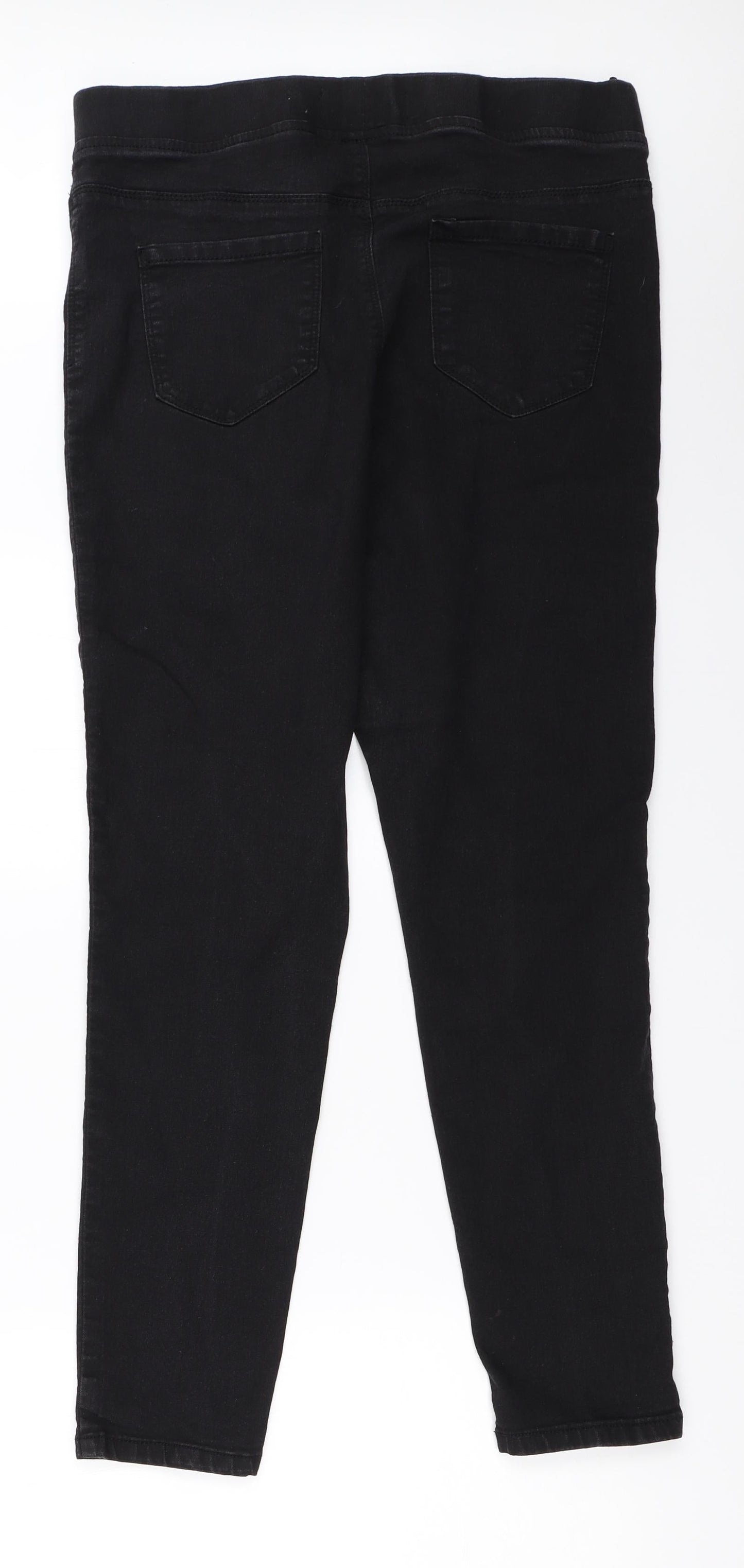 Pep&Co Womens Black   Jegging Jeans Size 16 L28 in