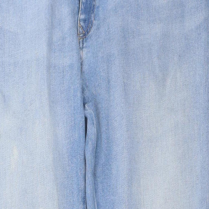 Womens UK Size 36 in Marks and Spencer Regular Fit Straight Blue Jeans