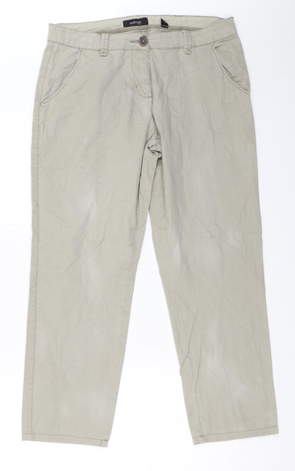 Tchibo Womens Beige   Chino Trousers Size 38 L27 in