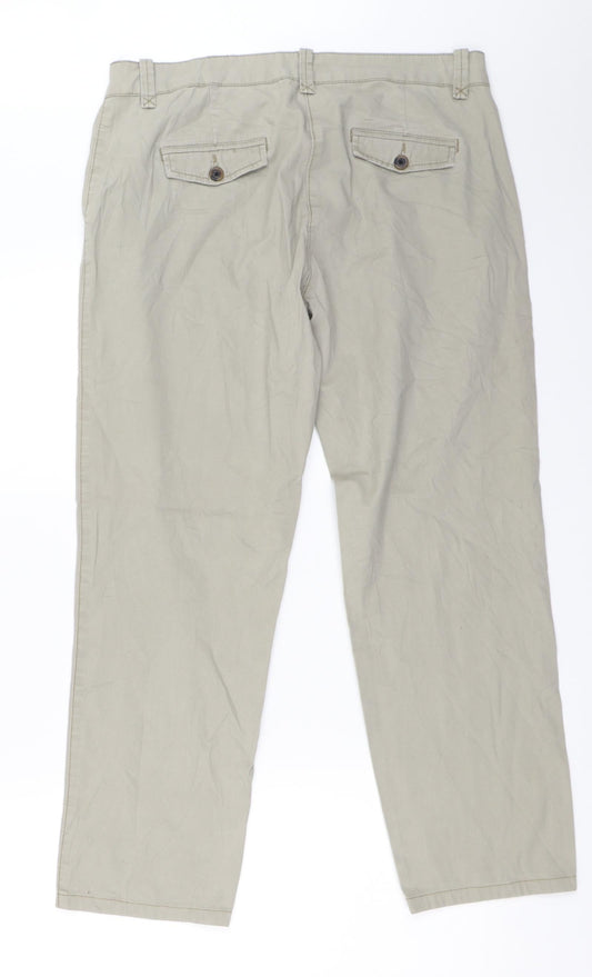 Tchibo Womens Beige   Chino Trousers Size 38 L27 in