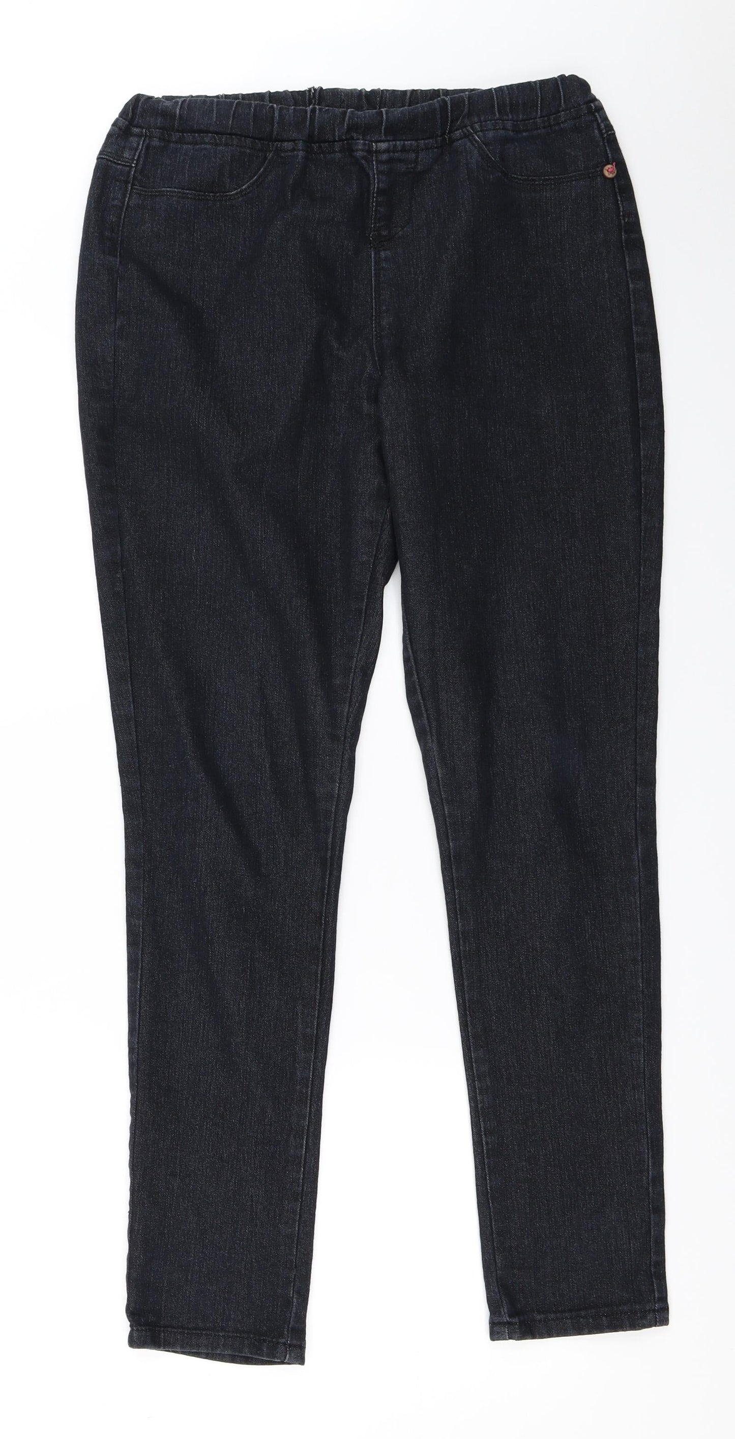 Womens UK Size 30 in Preworn Regular Fit Jegging Blue Jeans