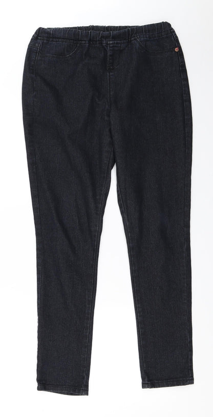 Womens UK Size 30 in Preworn Regular Fit Jegging Blue Jeans