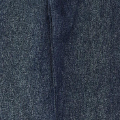 Outline Womens Blue  Denim Straight Jeans Size 10 L30 in