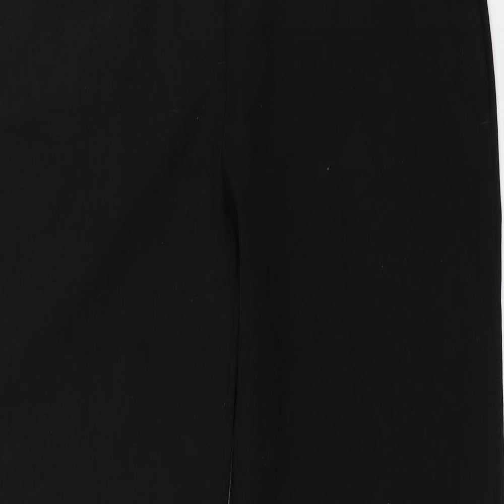 Womens UK Size 14 Marks and Spencer Regular Fit  Black Trousers