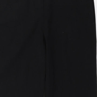 Womens UK Size 14 Marks and Spencer Regular Fit  Black Trousers
