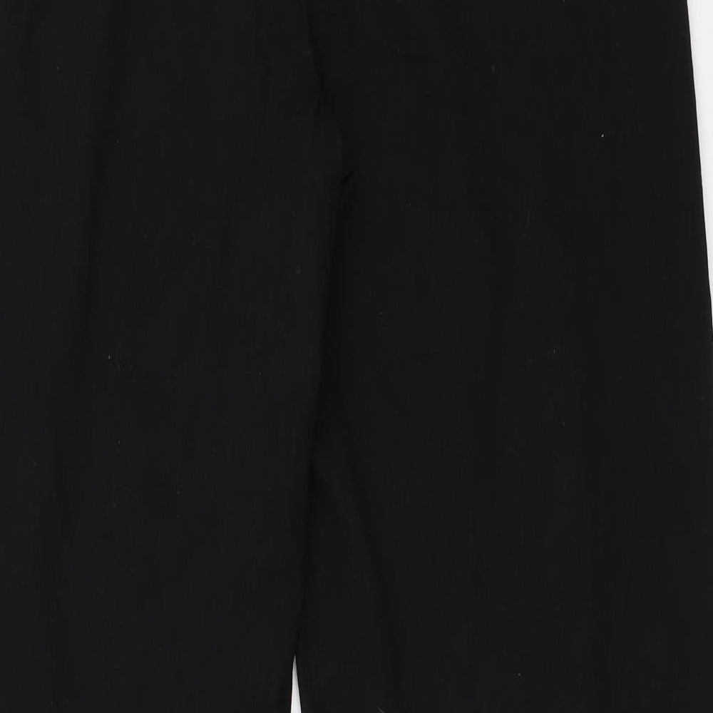 Womens UK Size 14 Marks and Spencer Regular Fit  Black Trousers