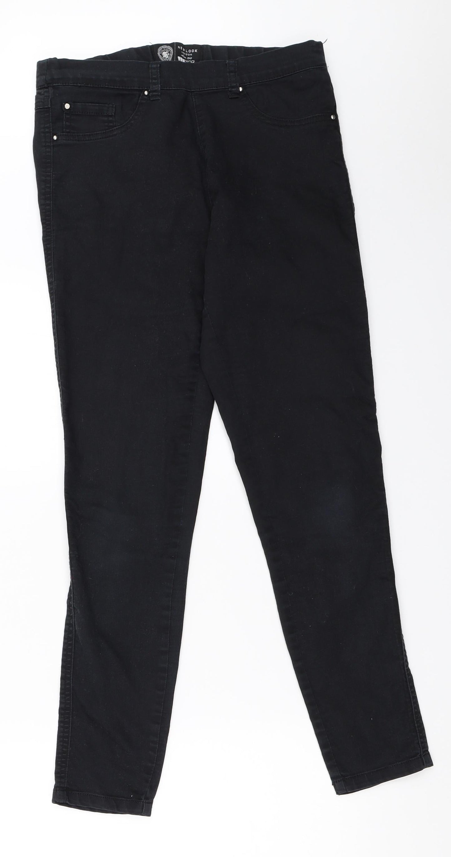 New Look Womens Black   Skinny Jeans Size 10 L27.5 in