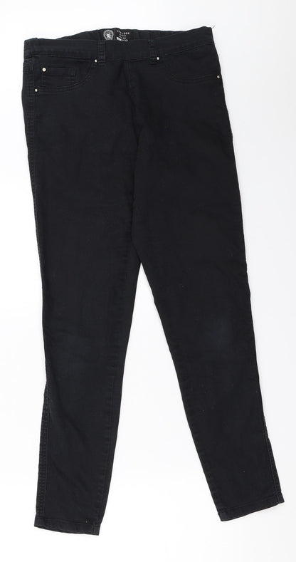 New Look Womens Black   Skinny Jeans Size 10 L27.5 in