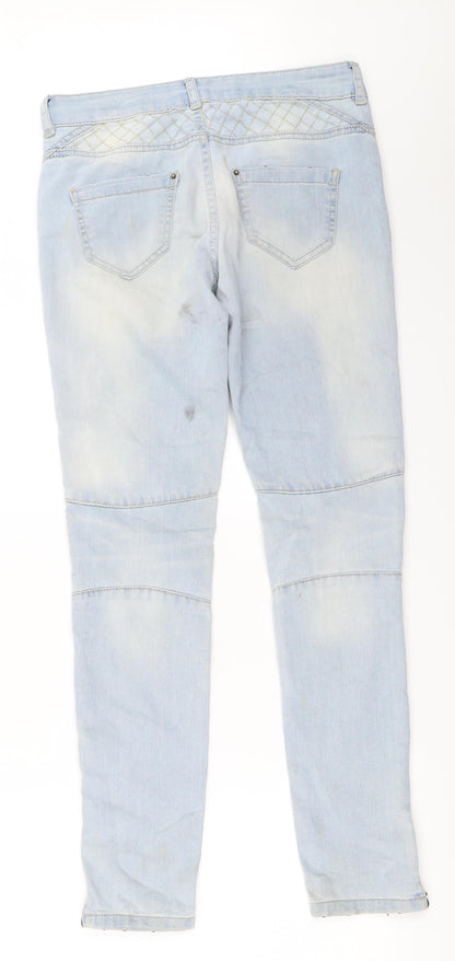 Primark Womens Blue   Skinny Jeans Size 8 L30 in