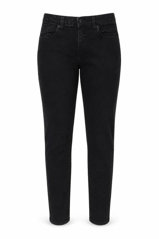 Womens UK Size 10 Avenue Regular Fit Skinny Black Jeans