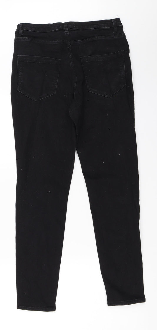 Avenue Womens Black   Skinny Jeans Size 10 L27 in