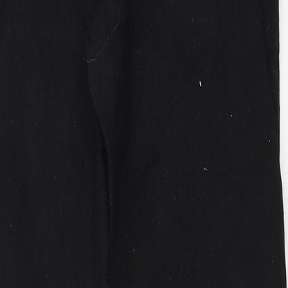 Womens UK Size 10 Avenue Regular Fit Skinny Black Jeans