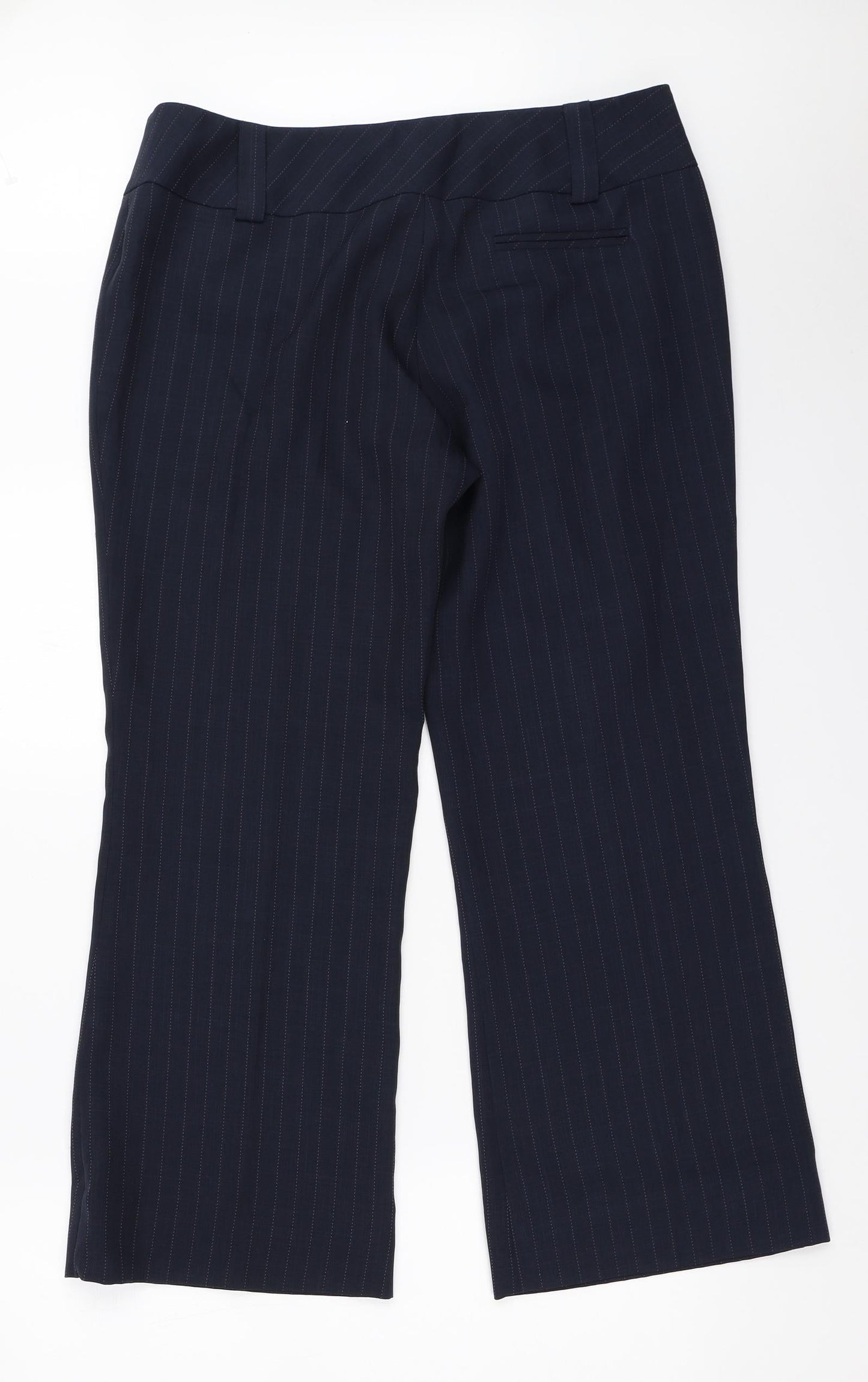 New Look Womens Blue   Trousers  Size 16 L26.5 in