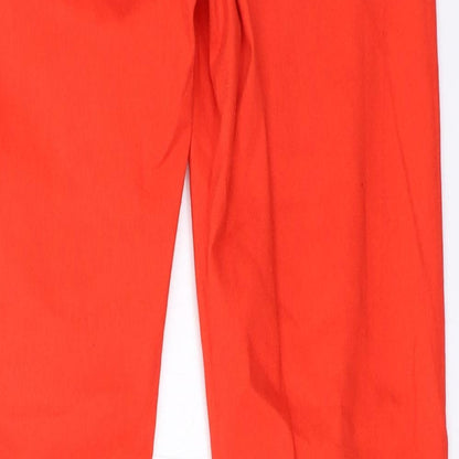 Womens UK Size 8 Marks and Spencer Regular Fit Skinny Red Jeans