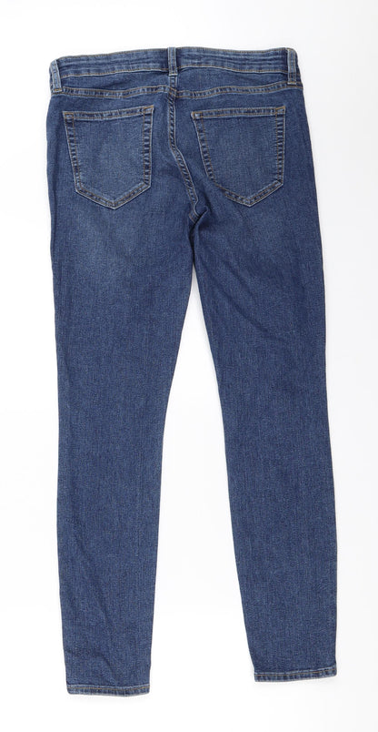 Gap Womens Blue  Denim Skinny Jeans Size 25 in L26.5 in