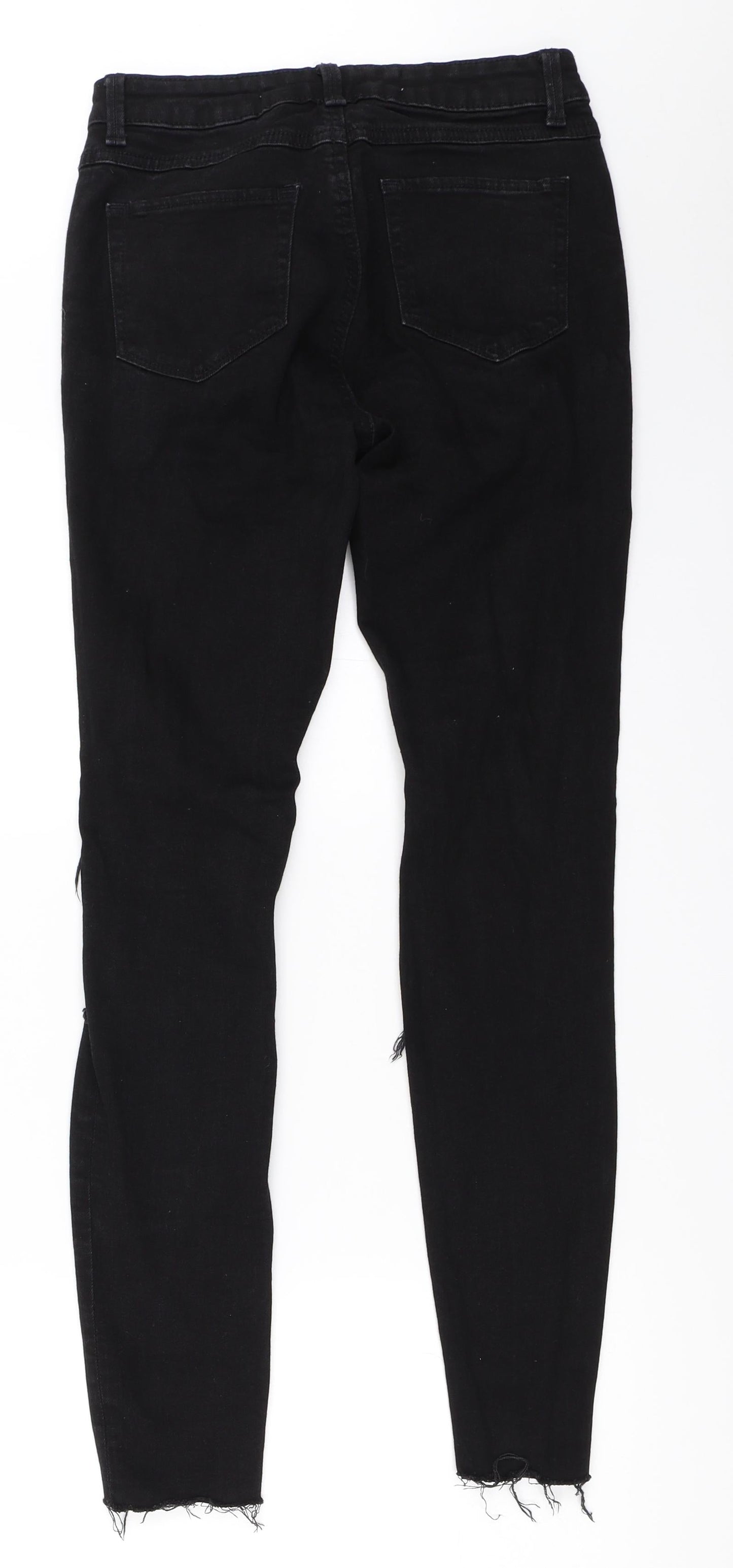 Primark Womens Black   Skinny Jeans Size 8 L28 in