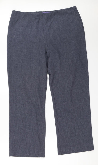 Autonomy Womens Blue   Trousers  Size 16 L28 in