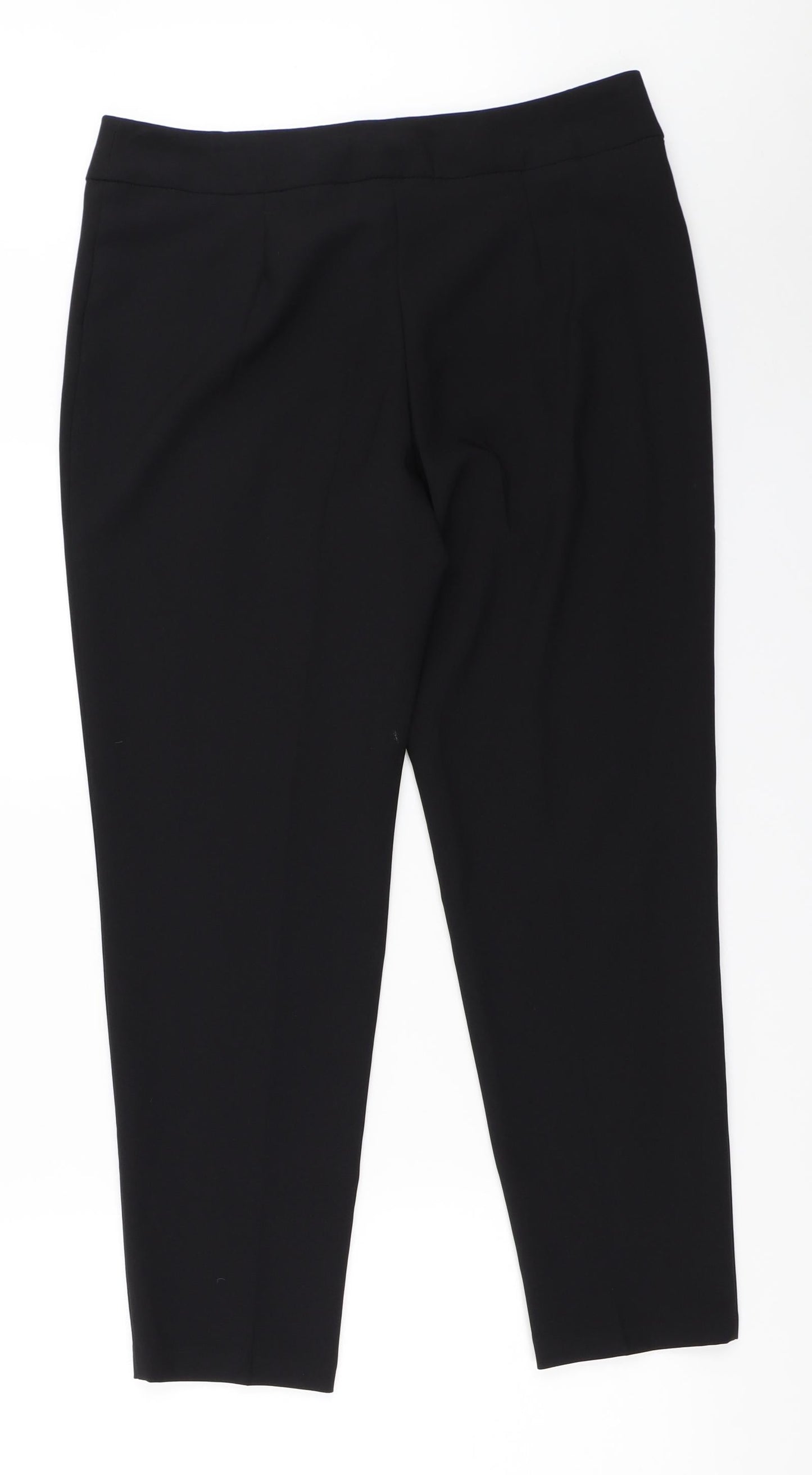 George Womens Black   Trousers  Size 12 L27 in