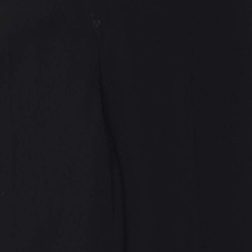 George Womens Black   Trousers  Size 12 L27 in