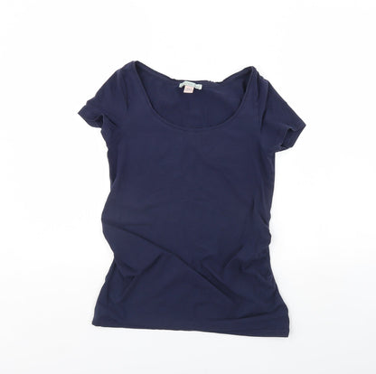 Anna Field Womens Blue   Basic T-Shirt Size M