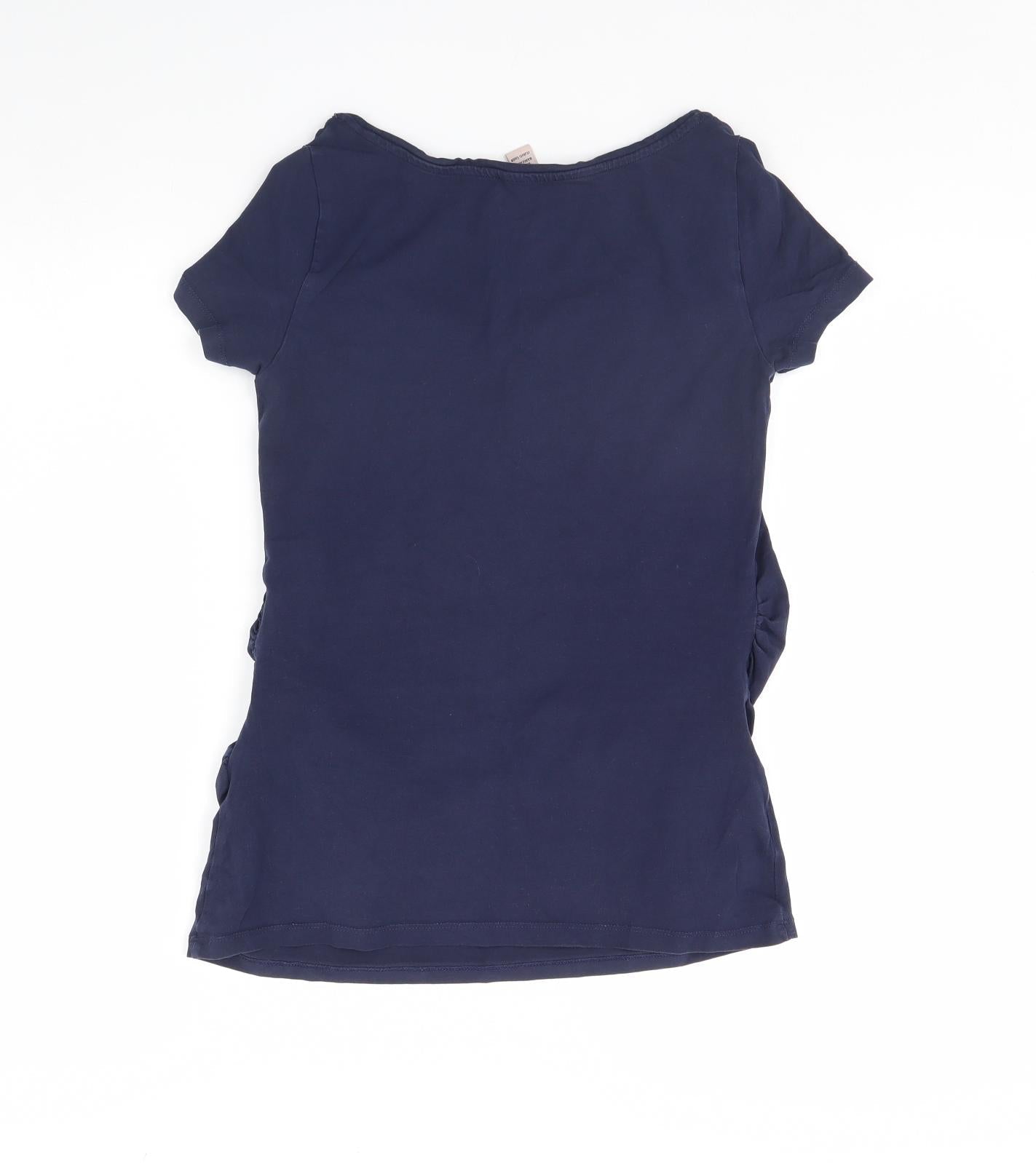 Anna Field Womens Blue   Basic T-Shirt Size M