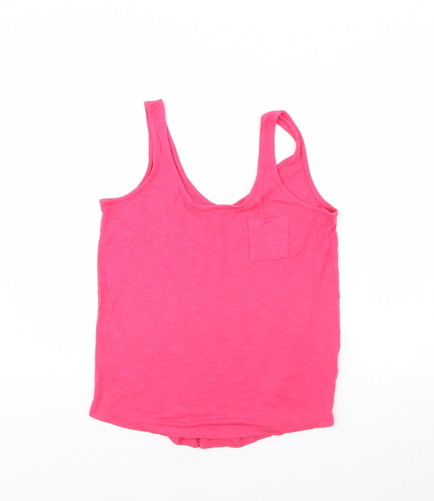 Womens UK Size 10 NEXT Pink Basic Tank
