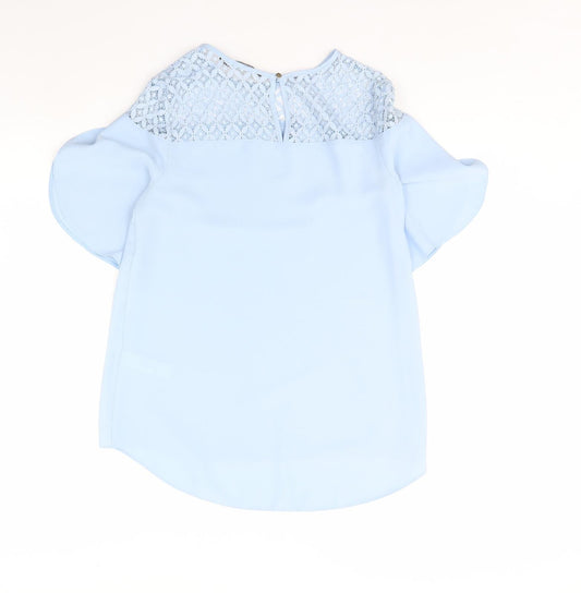 F&F Womens Blue   Basic Blouse Size 6