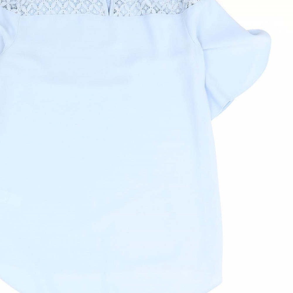 F&F Womens Blue   Basic Blouse Size 6