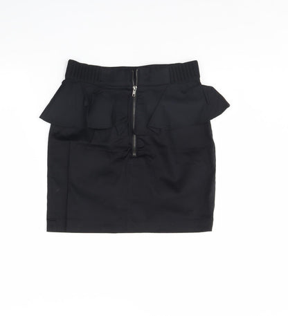 H&M Womens Black   Mini Skirt Size 10