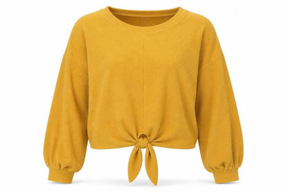 Womens UK Size S H&M Yellow Pullover Jumper