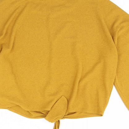 Womens UK Size S H&M Yellow Pullover Jumper