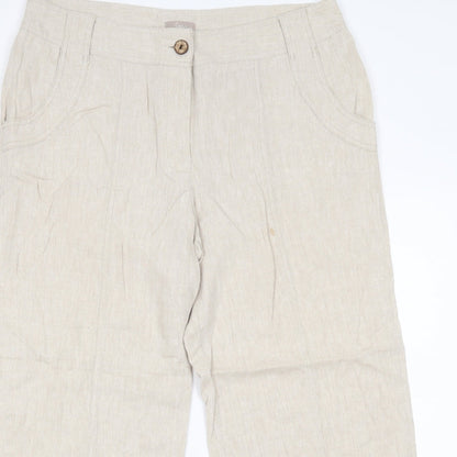 Soon Womens Beige   Trousers  Size 16 L25 in