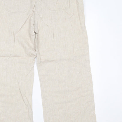 Soon Womens Beige   Trousers  Size 16 L25 in