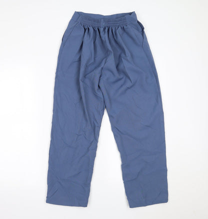 Womens UK Size 14 Preworn Regular Fit  Blue Trousers