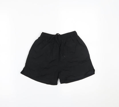 Sheldon Boys Black   Sweat Shorts Size 6-7 Years