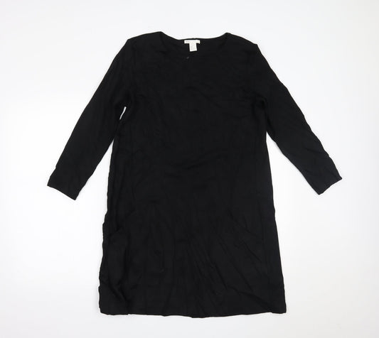 H&M Womens Black   Shift  Size M