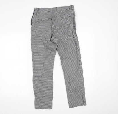 Womens UK Size 10 H&M Regular Fit  Black Trousers