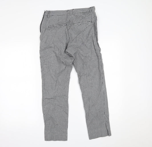 Womens UK Size 10 H&M Regular Fit  Black Trousers