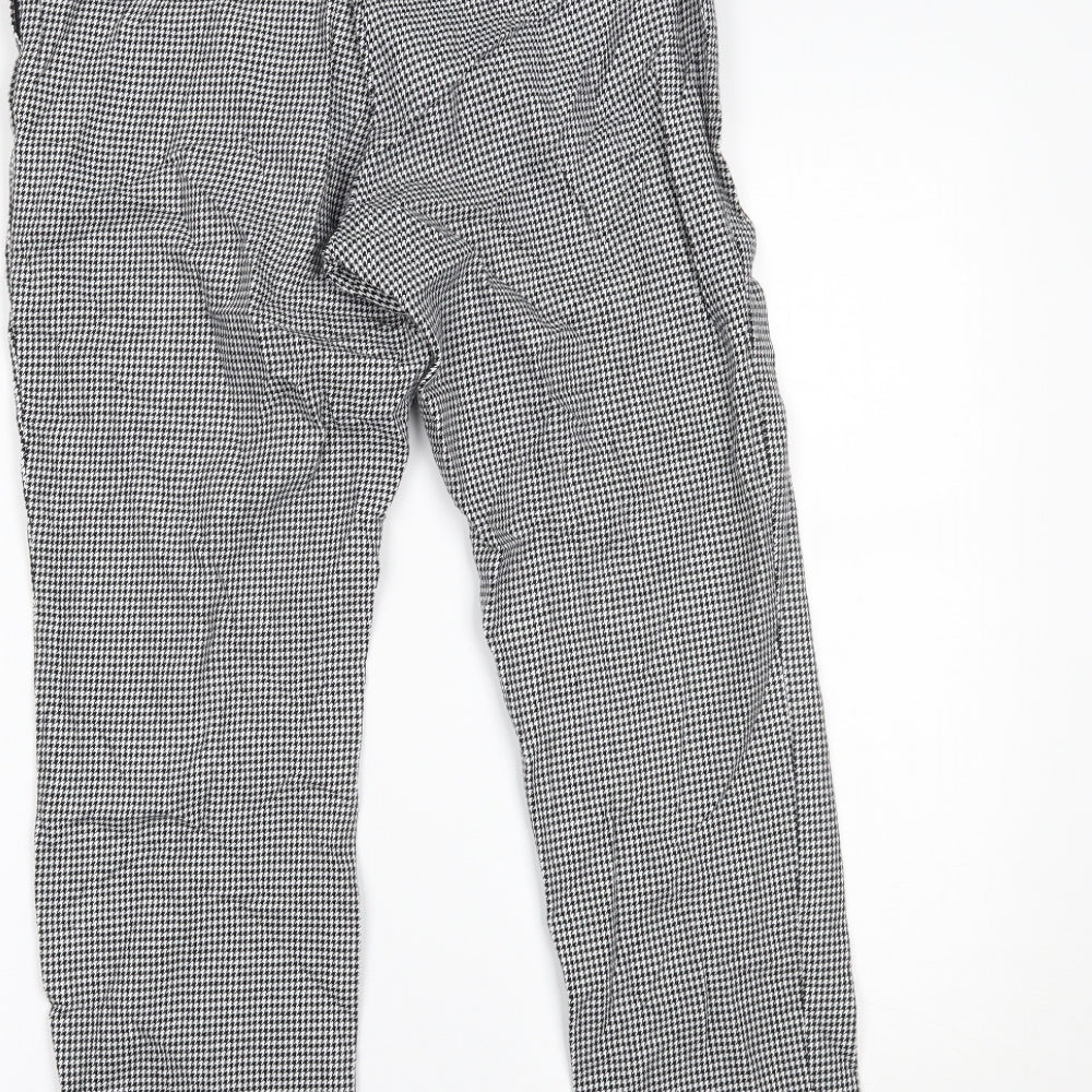 Womens UK Size 10 H&M Regular Fit  Black Trousers