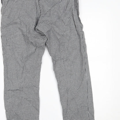 Womens UK Size 10 H&M Regular Fit  Black Trousers
