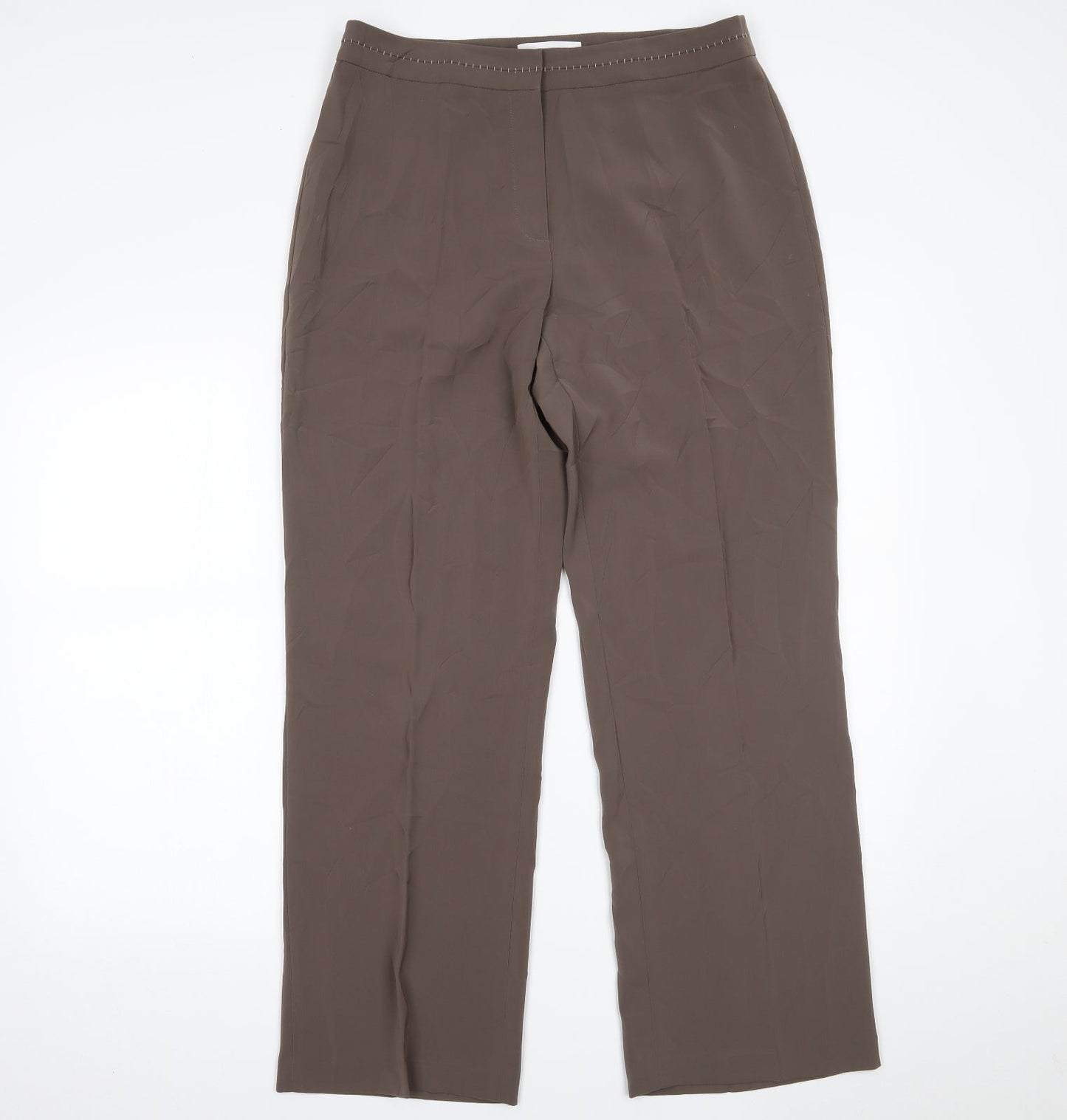 Gerry Weber Womens Brown   Trousers  Size 16 L28 in