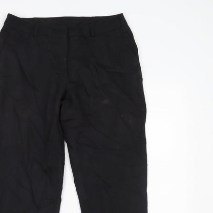 Womens UK Size 10 Dorothy Perkins Regular Fit  Black Trousers