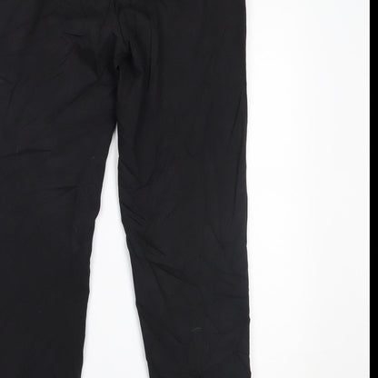 Womens UK Size 10 Dorothy Perkins Regular Fit  Black Trousers